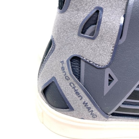 Converse Jack Purcell x Feng Chen Wang Mid Top Leather Women Sneakers 169008C - Picture 5 of 11